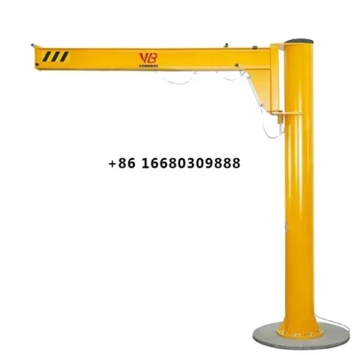 500kg 1 tonelada 3 toneladas 5 toneladas rotação de 360 graus com suporte para guindaste JIB elétrico em oficina