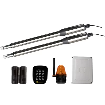 Heavy Duty 200kg Roller Automatic Double Automatic Swing Gate Opener Swing Gate Motor For 500kg Gate
