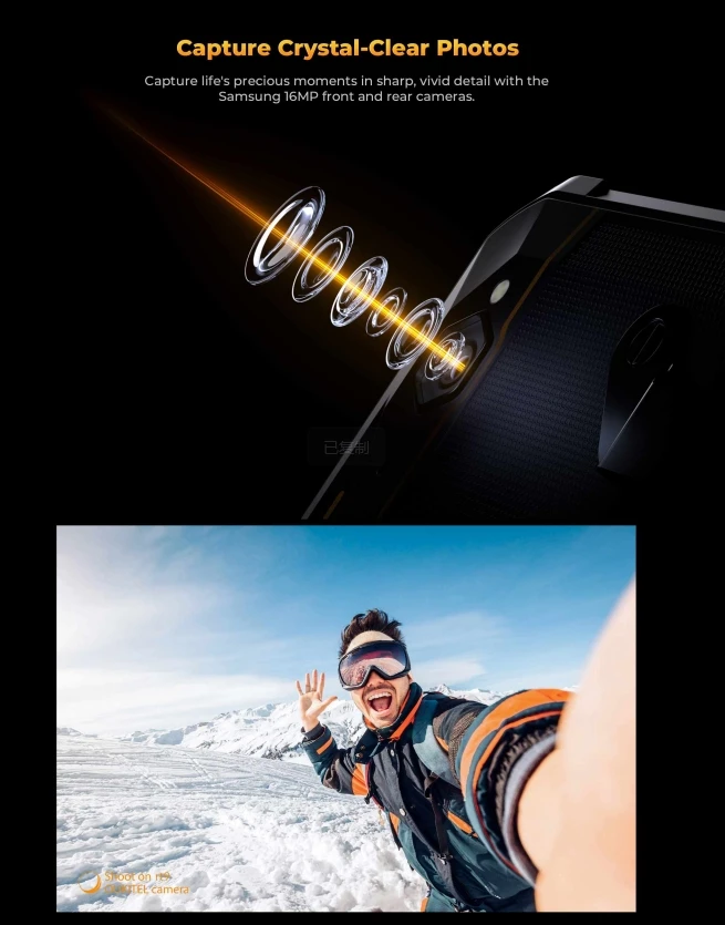 OUKITEL RT9 4G Rugged Tablet PC, CPU T606 120Hz 10.1-inch ,Tough Enough for Extreme Conditions, 6GB+256GB 11000mAh Android 14.0 - Image 4