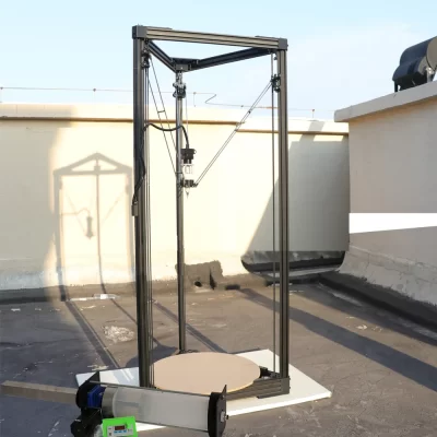 TC500 2L argila cerâmica delta kit de impressora 3D DIY com um diâmetro interno de 85mm empurrador de pistão de barril