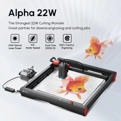 10w 20w algolaser laser master 3 gravador a laser máquina de corte inteligente desktop logotipo marca impressora controle fora da linha explorador a laser