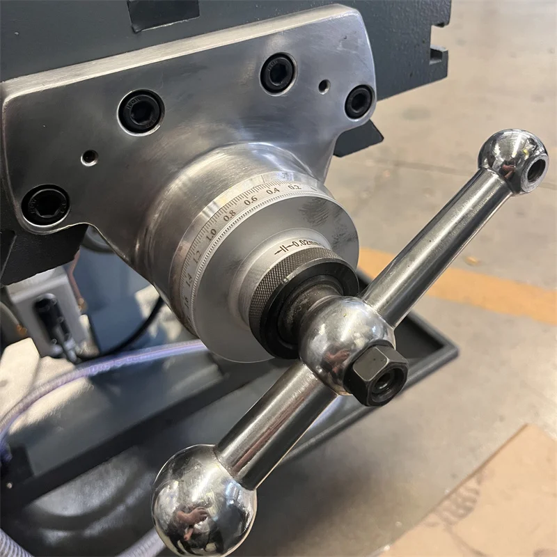 Vertical turret milling machine 5h metal milling machine with turret - Image 3