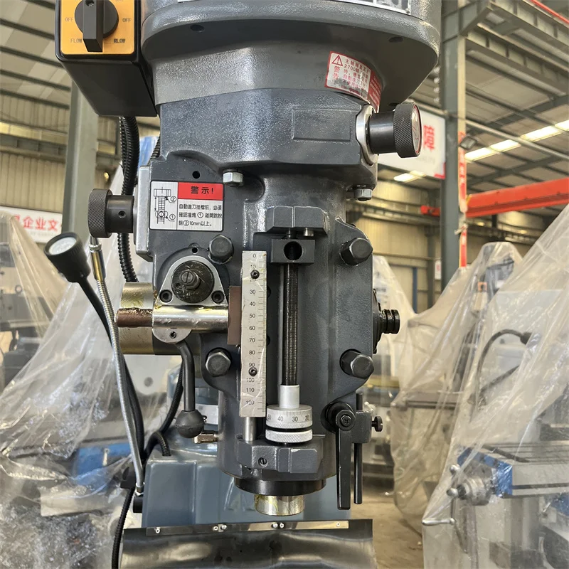 Vertical turret milling machine 5h metal milling machine with turret - Image 2