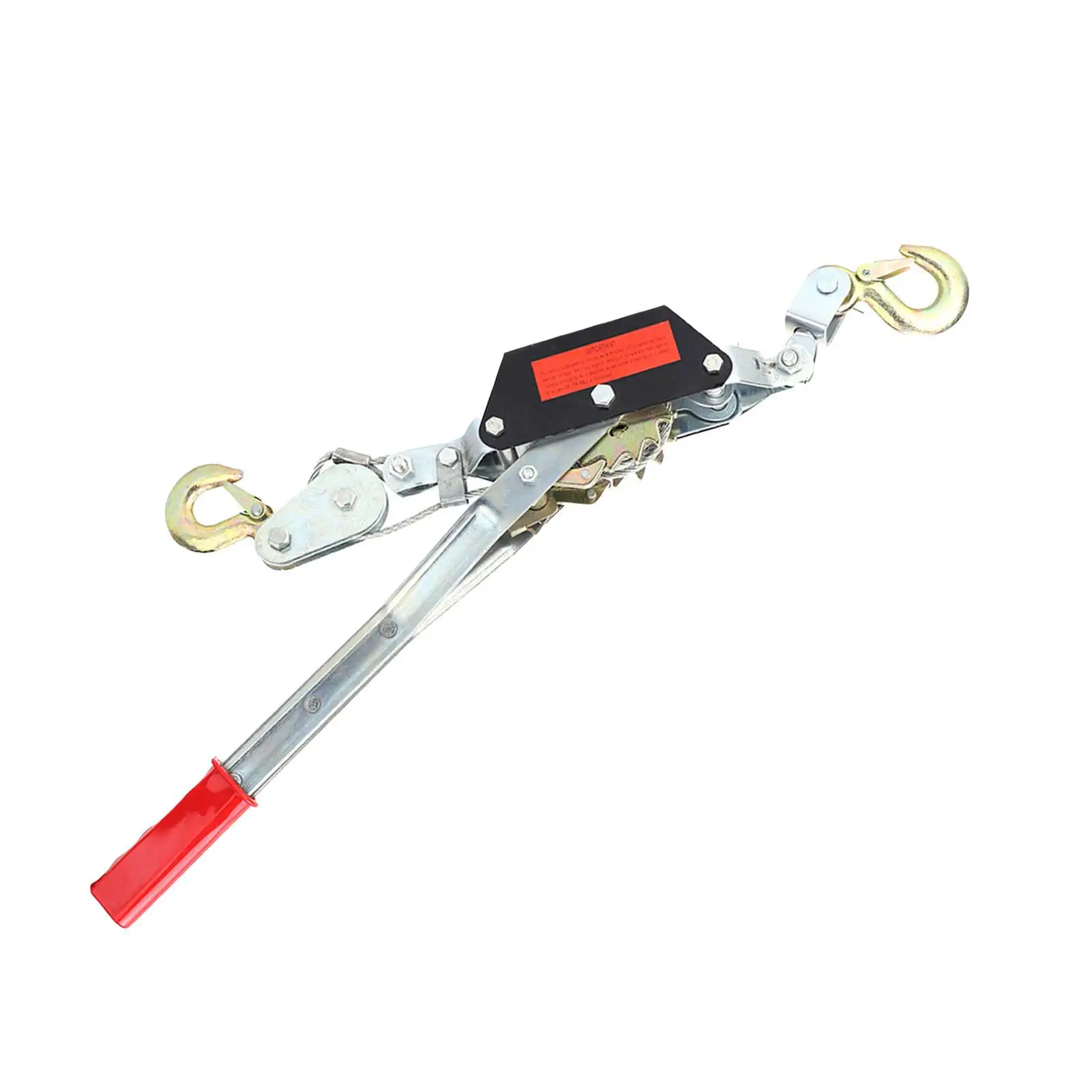 2/4T Wire Rope Hand Power Puller Tighten Tool Mini Tightener Double Hook Lifting Tool Heavy Duty Power Puller - Image 3