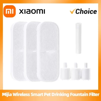 Xiaomi mijia sem fio inteligente pet conjunto de filtro de fonte potável 4-fold filtragem substituição para xiaomi pet dispensador de água 2