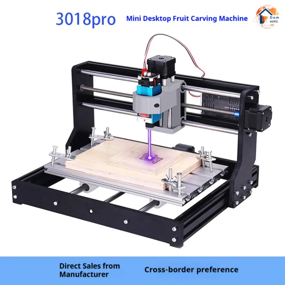 CNC 3018 Pro Gravador Madeira Router GRBL ER11 DIY Mini Máquina de Gravura para PCB PVC - Image 3