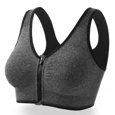 Feminino bralette anel não-aço sutiã esportivo superior alto à prova de choque respirável yoga sutiã oco para fora de secagem rápida sutiã ativo feminino ginásio