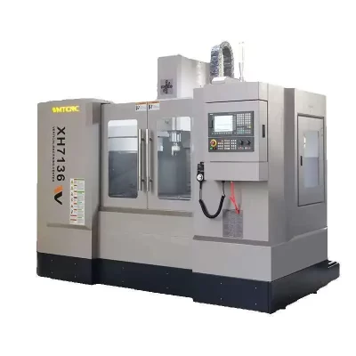 Customized Xh7136 Auto Tool Change 3 Cnc Milg Hine For Metalworking With Fourth Axis