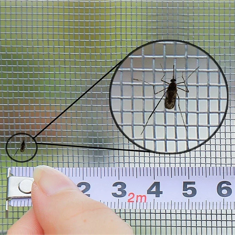 Anti-mosquito window screen self adhesive window mosquito net summer insect proof door mosquitonet for windows Customizable size - Image 3