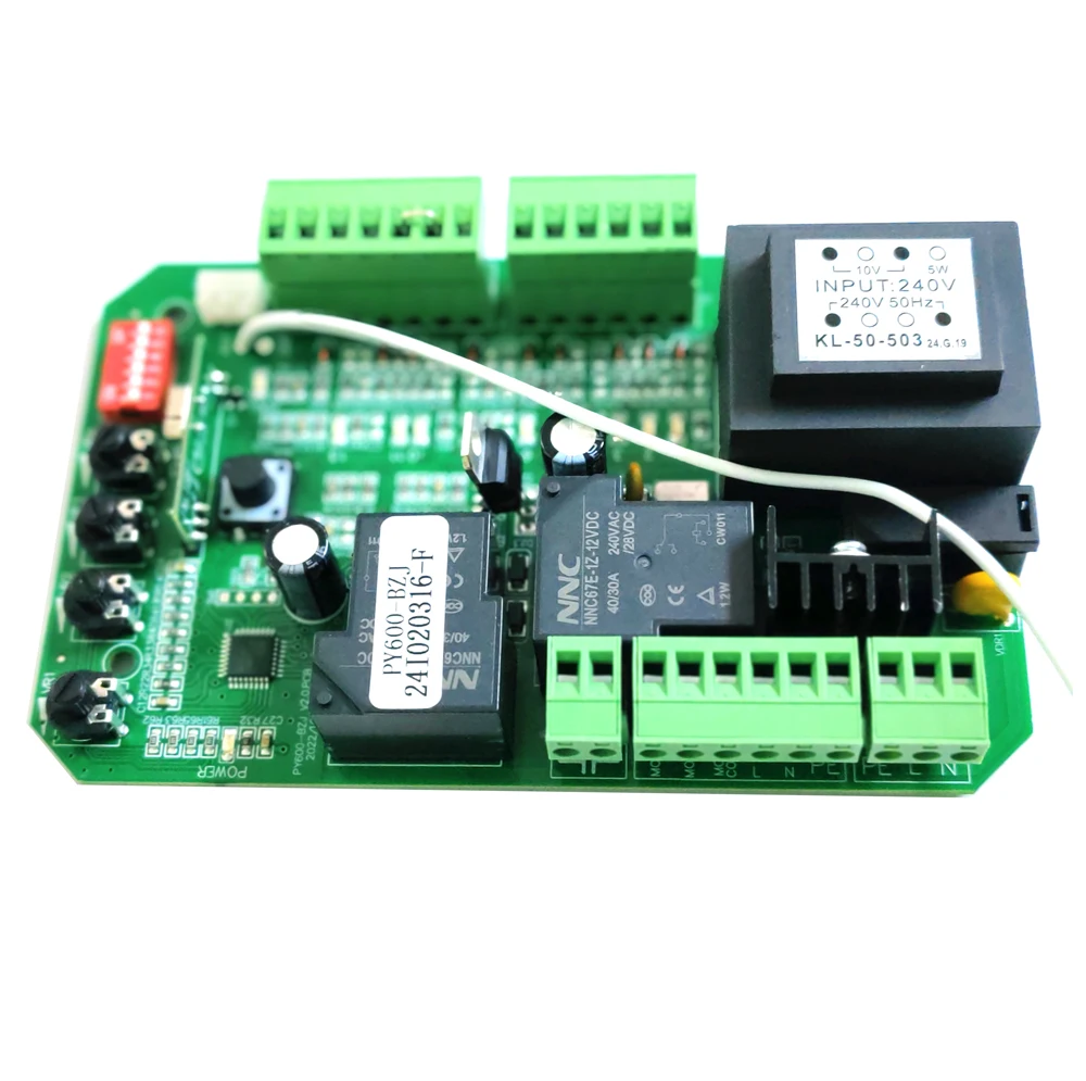 Abridor de portão deslizante, unidade de controle de motor ac, placa de circuito controlador pcb, placa de substituição (modelo py600ac py1400 sl1500 py800) - Image 4