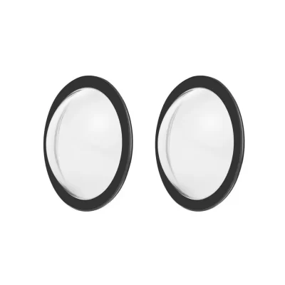 Protetor de lente pc capa protetora de lente para ricoh theta sc2/s/v protetor de lente câmeras esféricas acessórios lente dupla