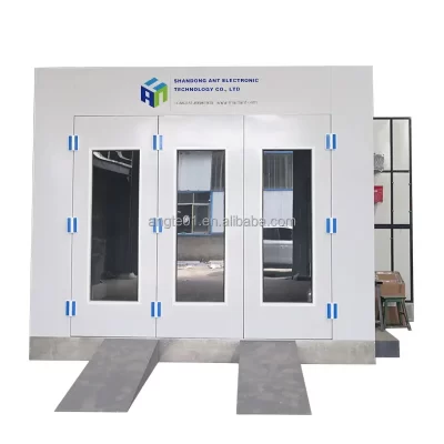 Customizable drying room electric/diesel heating painting room automotive spray booth with CE certification