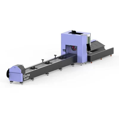 AccTek 3d Laser SS Metal Pipe Laser Cutter H Beam Square Tube Laser Cutting Machine 2kw 3kw 4kw