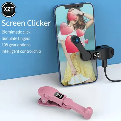 Nova tela clicker automático para vídeo ao vivo como widget smartphone tela de jogo tocher rush para comprar artefato tela clique automático