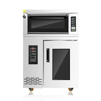 Professional electric oven One plate spray with steam open stove