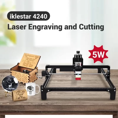DOBTIAN 4240 Poderosa Máquina de Corte e Gravador a Laser DIY Metal GRBL CNC Cortador de Gravura a Laser Área de Trabalho de Madeira 420*400m