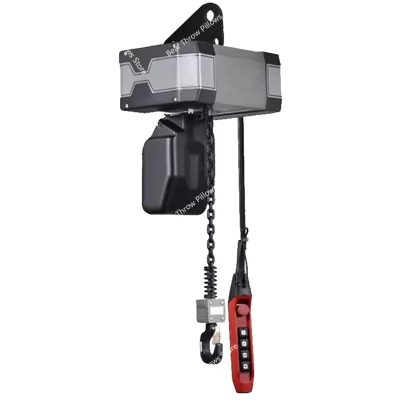 Talha elétrica de corrente versão silenciosa 220V, 1 tonelada, 2 toneladas, baixa folga, tipo corrente de corrida, guindaste elétrico 380V