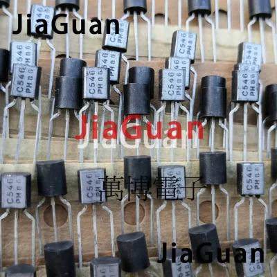 10 peças frete grátis novo triodo de ph bc546 to-92 transistor c546 amplificador de potência de áudio BC-546 gravação palavra prateada 546