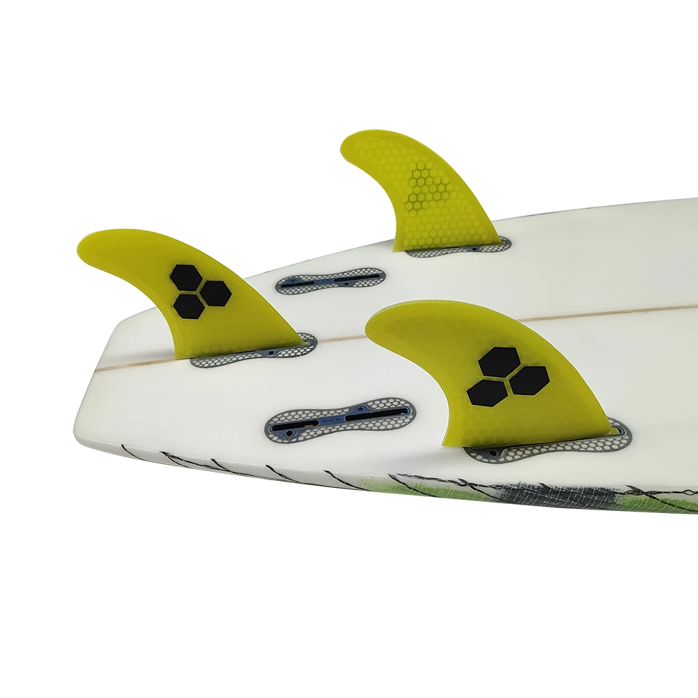G5 tamanho upsuf fcs 2 barbatanas de prancha curta favo de mel barbatanas propulsor fibra de vidro 3 pçs funboard surf barbatanas desempenho núcleo - Image 3