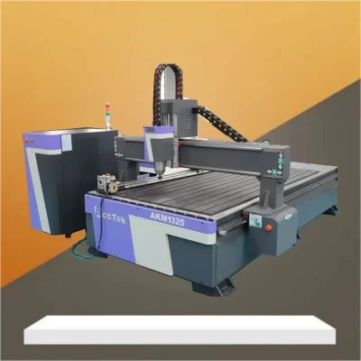 Router CNC  com 4 Eixo Máquina De Corte, Madeira Metal Fresagem Router Máquina, 3D, AKM1325, Estrutura Forte