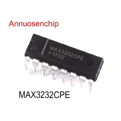 100 peças RS-232 lp max3232 dip-16 max3232cpe