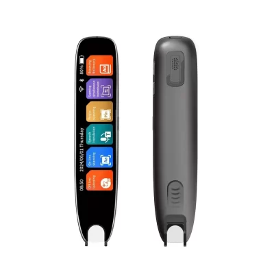 Nova caneta de tradução s65 em tempo real, ponto de digitalização de texto inteligente, aprendizagem, dispositivo tradutor de voz inteligente, caneta de gravação