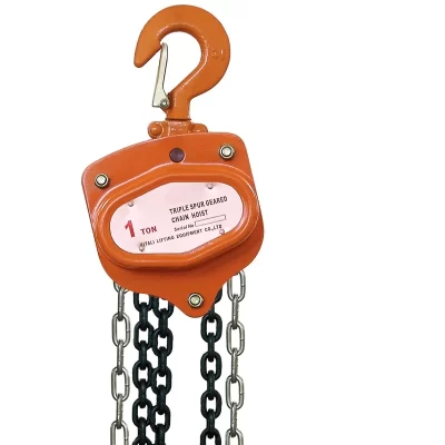 Preço HUGO Grua Vishram Tal Equipamento de bloco de polia de corrente de meia tonelada de 1 tonelada