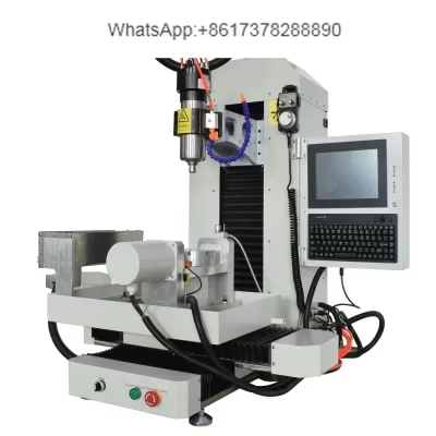 5 Axis CNC Router with ATC 5 Cutters System 2.2KW Steel Structure 3040 CNC Engraving Milling Cutting Machine Servo Motor Type