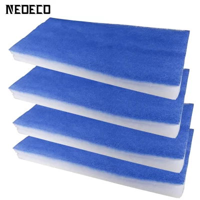 Conjunto de filtro de cabine de pulverização para aerógrafo, 4 unidades, adequado para mestre, paasche, vivohome, CO-Z, anéstia, imyyds, filtro de substituição