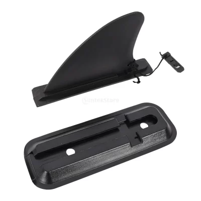 Prancha de prancha, Snap-On cauda Fin Marinha Sup, Small Fin, destacável água desviador cauda leme, 4"