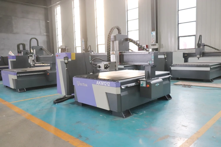 Router CNC de madeira 1212 4*4ft 4 eixos máquina roteador cnc akm1212 para corte e gravura de madeira e metal - Image 2
