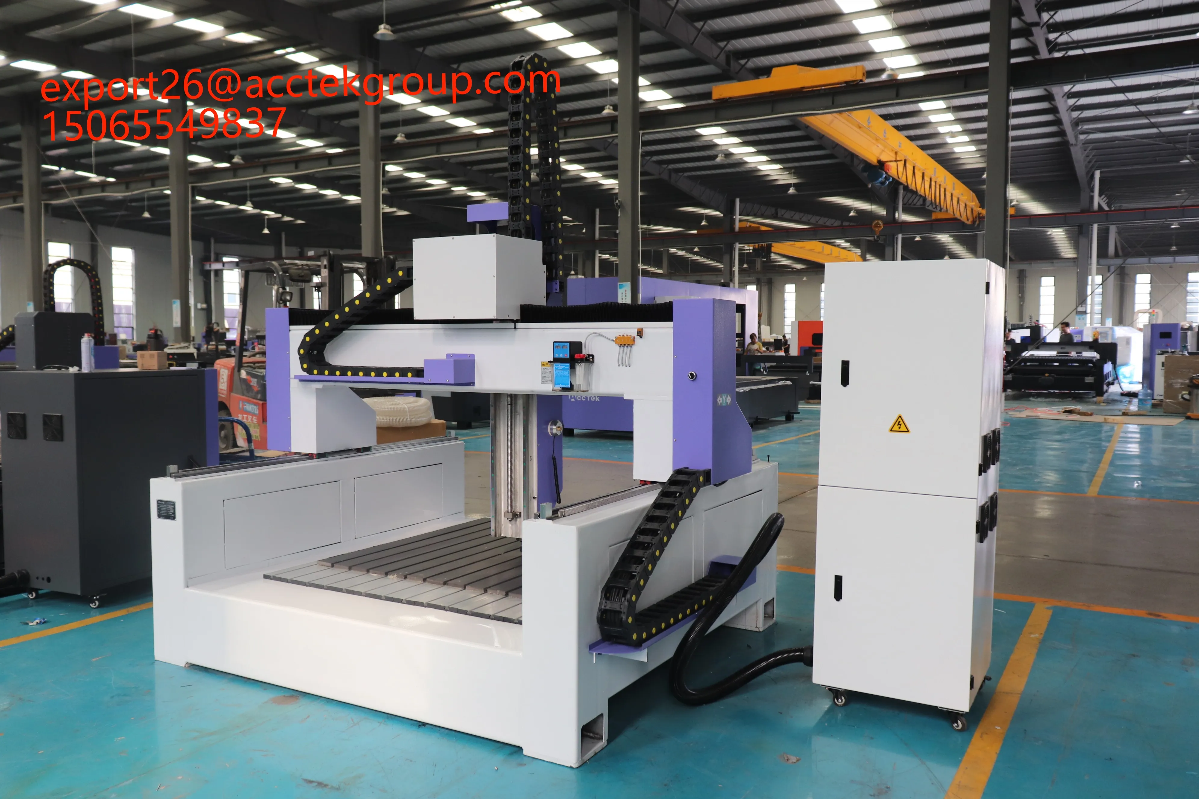 Wood Cutting Machine Cnc 1325 1530 Router 3 Axis 4 Axis 220V 380V Wood Engraving Machine With 3.2kw Water Cooling Spindle - Image 4