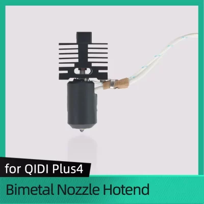 Para qidi plus4 bocal bimetálico hotend 0.4mm para impressoras 3d qidi tech plus 4