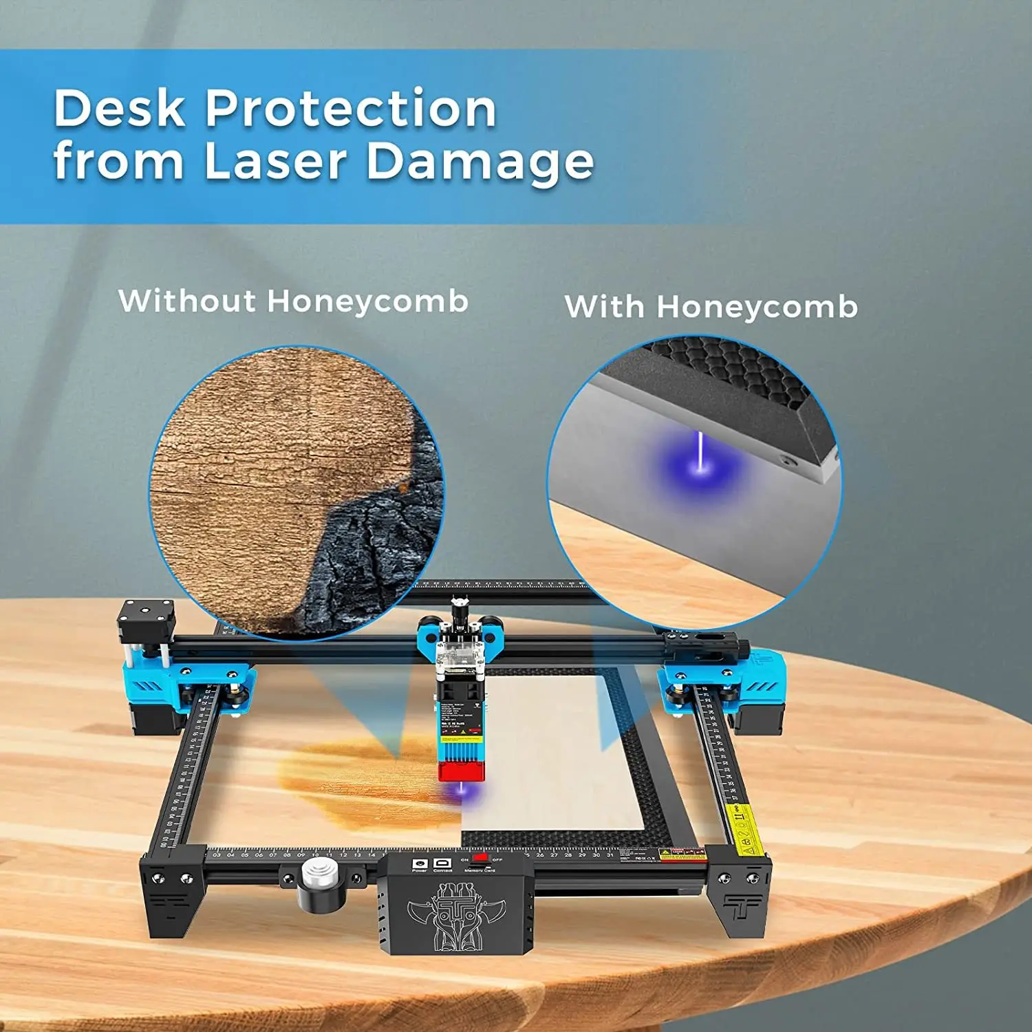 Grande gravador a laser favo de mel mesa de trabalho plataforma de gravura para máquina de corte co2 TTS-55 ts2 peças de escultura vários tamanhos - Image 5
