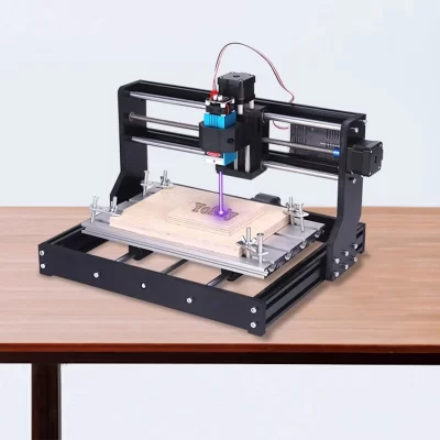 3018PRO Pequena máquina de gravação com controle numérico Kit DIY Publicidade Máquina de corte a laser 100W