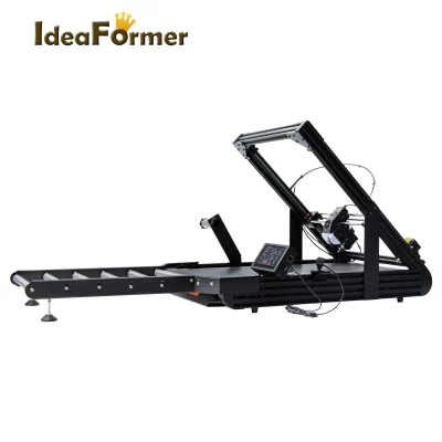 IdeaFormer IR3 V2 Correia transportadora de aço com eixo Z infinito 250 × 250 ×∞ mm com bandeja estendida Klipper Firmware Impressora 3D de nivelamento automático