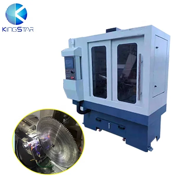 KS600CNC Máquina automática de afiar e chanfrar lâmina de serra CNC TCT de 4 eixos