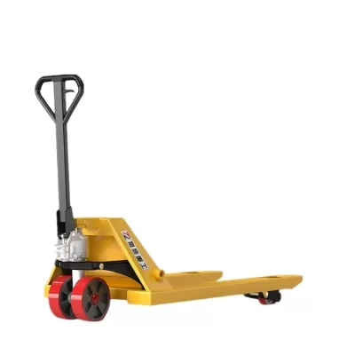 1Ton 2Ton 3Ton 5Ton Hidráulico Manual de levantamento empilhamento de rodas de nylon Caminhão de paletes manual