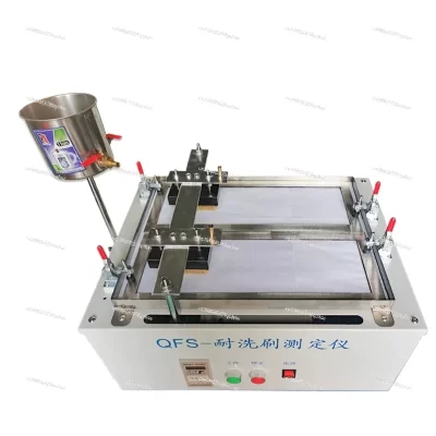 Teste de resistência de lavagem de galvanoplastia de tinta GB/T9755-2014