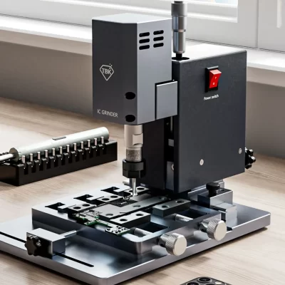 TBK 918A Multifunction Chip Grinder, Máquina de polimento de disco rígido com ferramentas de posição, CPU Chip IC, Alta velocidade, 20000r/min