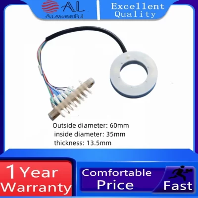 Disco de transmissão elétrica arredondado sensor circular para madeira metal torreta cnc torneamento centro torno máquina wd xwd 6t 8t