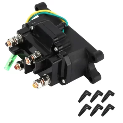 Contator de guincho, relé solenóide de guincho 12v, relé de guincho, interruptor de relé, contator de guincho, relé solenóide wea