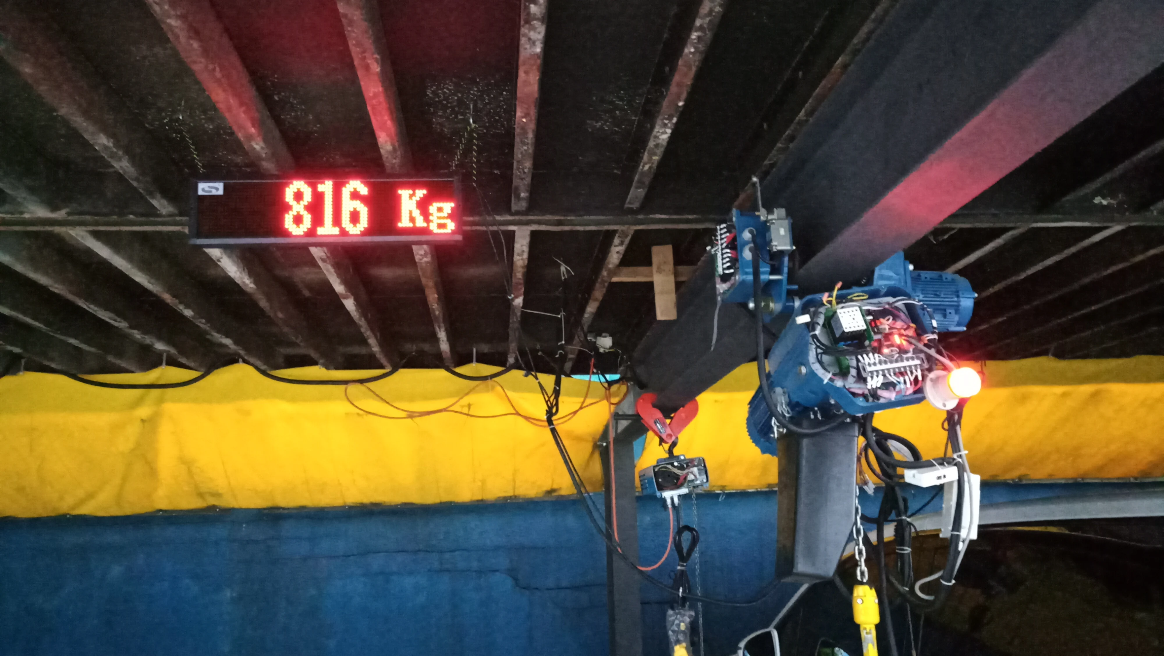 Limitador de controle de sobrecarga de guindaste tipo dividido OMS 370C RH-EC-5T 5 TON com display grande LED para leitura de longa distância - Image 5