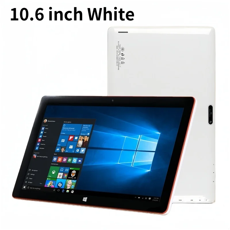 10.6 '' Windows 10 C24 Tablet PC 2GB RAM 32G ROM Dual Camera WIFI 6600mAh 1.33GHz Quad Core 1366 x 768 IPS USB 3.0 - Image 2