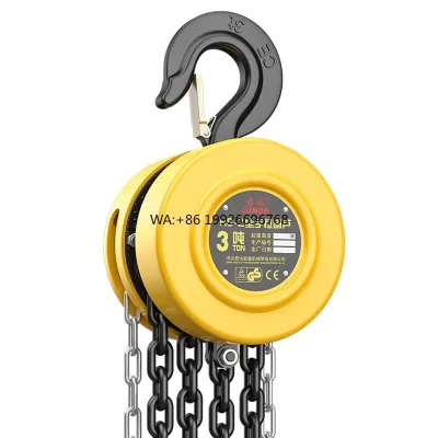 Corrente resistente G80 HSZ 0,5t corrente de mão de 10 toneladas bloco alavanca de talha