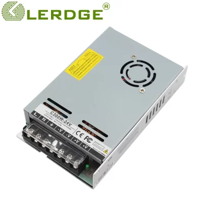 Fonte De Alimentação LERDGE DC 300W 24V 12.5A Peças de Comutação Série Ultra-fina Impressora 3D com Ventilador De Refrigeração DC Para LERDGE iX