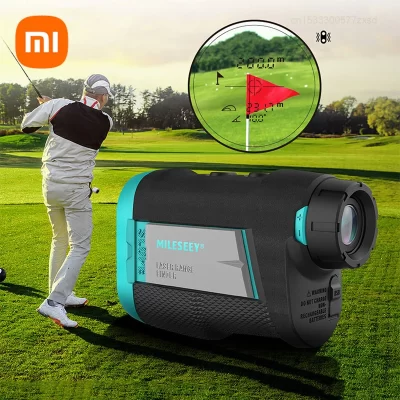 Xiaomi mileseey pf260 telêmetro laser ao ar livre com inclinação vibração magnética recarregável medidor de distância a laser para caça golfe