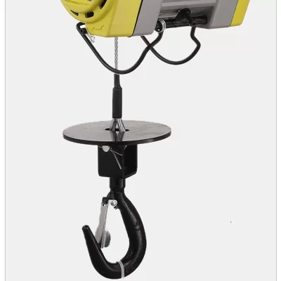 Talha elétrica de diamante pequeno, frequência variável sem escova, 220v, velocidade ajustável, talha de elevação doméstica, corda de fio, talha rápida
