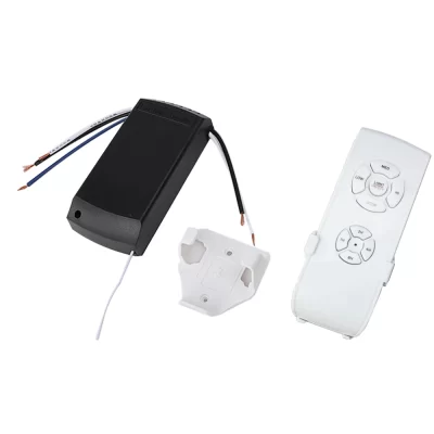 Universal Sem Fio Teto Lâmpada Ventilador, Controle Remoto, Kit Receptor, Três Engrenagens Regulador de Velocidade, Interruptor Temporizador, 110V, 220V