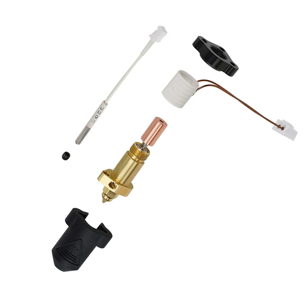 Para Creality K1/K1C/K1 Max/Ender 3 V3 KE Hotend Tubo de aquecimento cerâmico 24V60W 300 ° Sensor Thermeistor C Alta Condutividade Térmica - Image 2